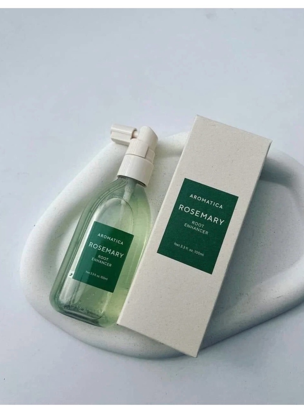 Aromatica Rosemary Root Enhancer Spray — Light Green